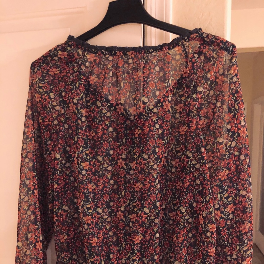 Chiffon fleury blouse